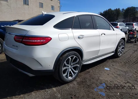 2017 Mercedes-Benz Amg Gle 43 Coupe 4Matic from USA, damaged, VIN 4JGED6EBXHA072705
